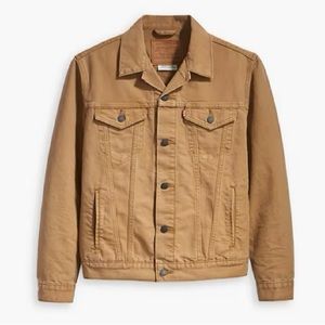 Levi’s Canvas Trucker Jacket Brown